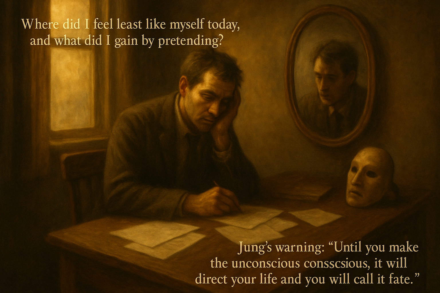 Carl Jung quote about authenticity: 'The privilege of a lifetime is being who you are'